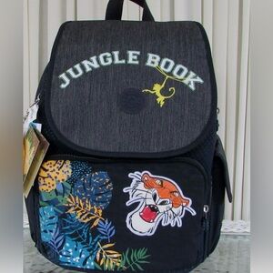 Kipling Disney The Jungle Book City Pack Into the Jungle Backpack Travel Bag NWT